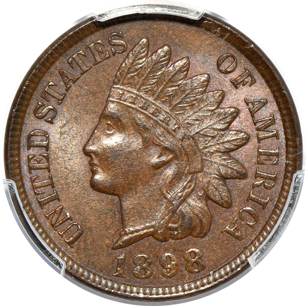Nine PCGS certified small cents