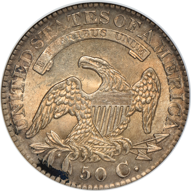 1827 Square 2 O-108A R.4 NGC MS-61