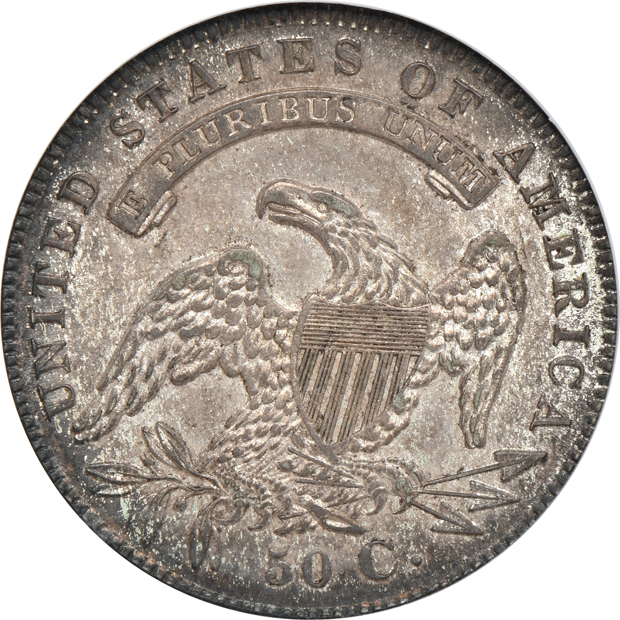 1836 Lettered Edge NGC MS-61