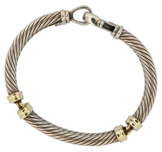 David Yurman Bracelet, Earrings and Necklace