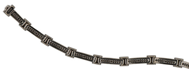18K White Gold Charriol Diamond Bracelet 