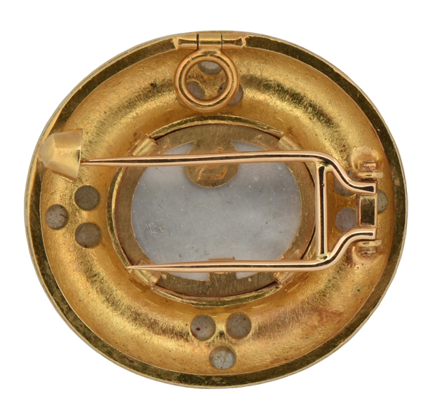 18K Yellow Gold Elizabeth Locke Pin/Pendant 