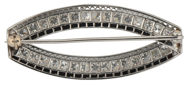 Platinum Diamond Pin