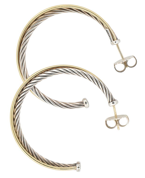 David Yurman Bracelet, Earrings and Necklace 