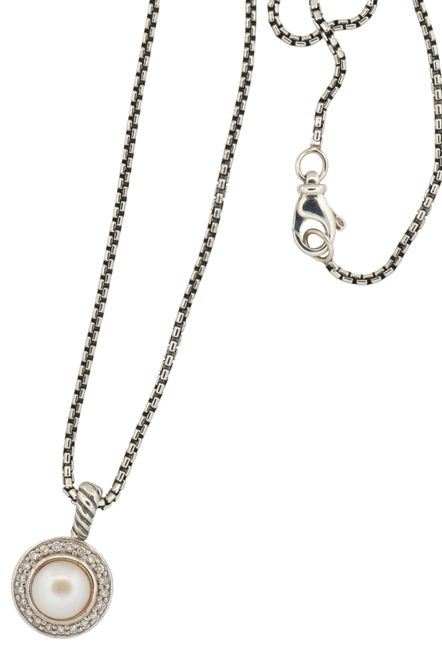 David Yurman Bracelet, Earrings and Necklace 