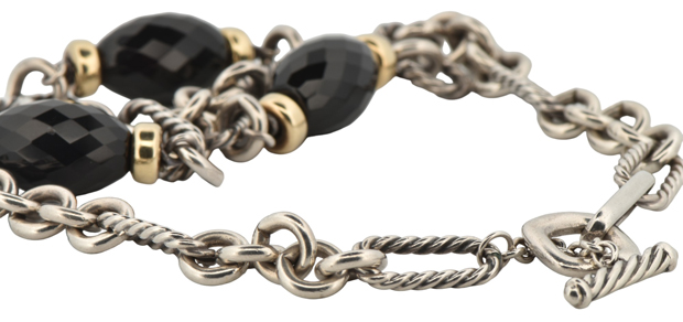 David Yurman Bracelet, Necklace and Ring 