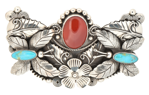 Native American Pendant and Squash Blossom