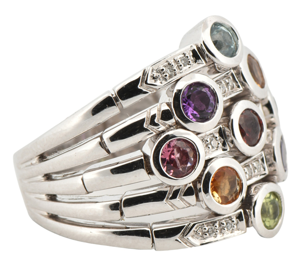 14K White Gold Sonia B. Ring 