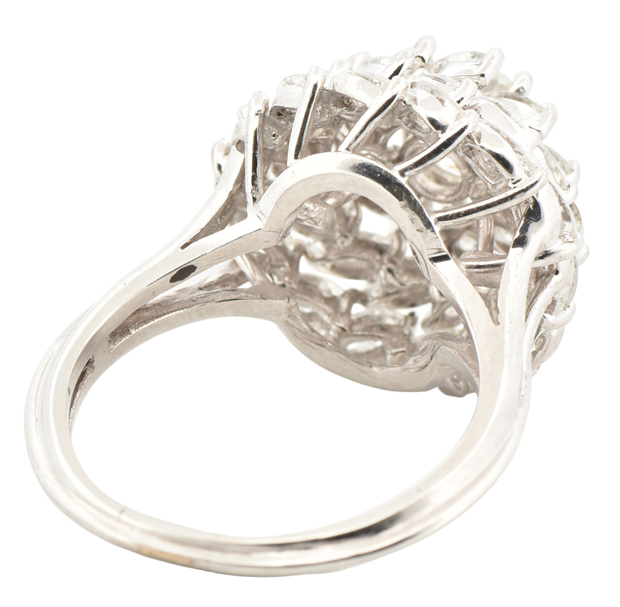 Platinum Diamond Ring with a 1.09 Carat Round Brilliant Diamond, GIA #2221575718
