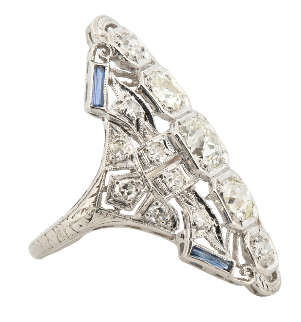 Platinum Diamond Ring