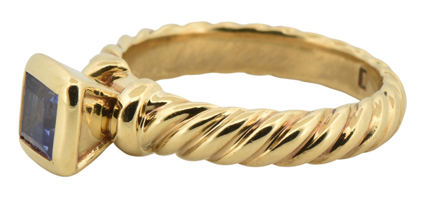 18K Yellow Gold David Yurman Ring
