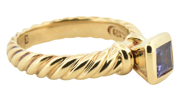 18K Yellow Gold David Yurman Ring