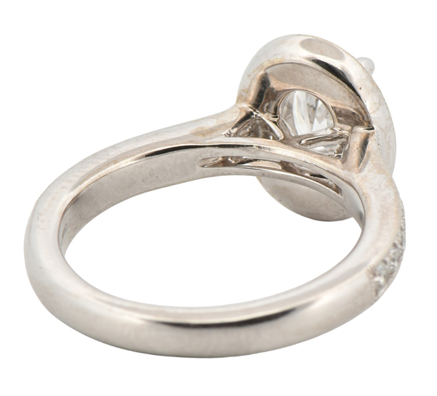 14K White Gold Diamond Ring