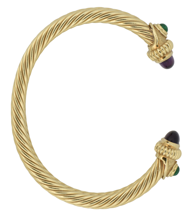 14K Yellow Gold David Yurman Bangle 
