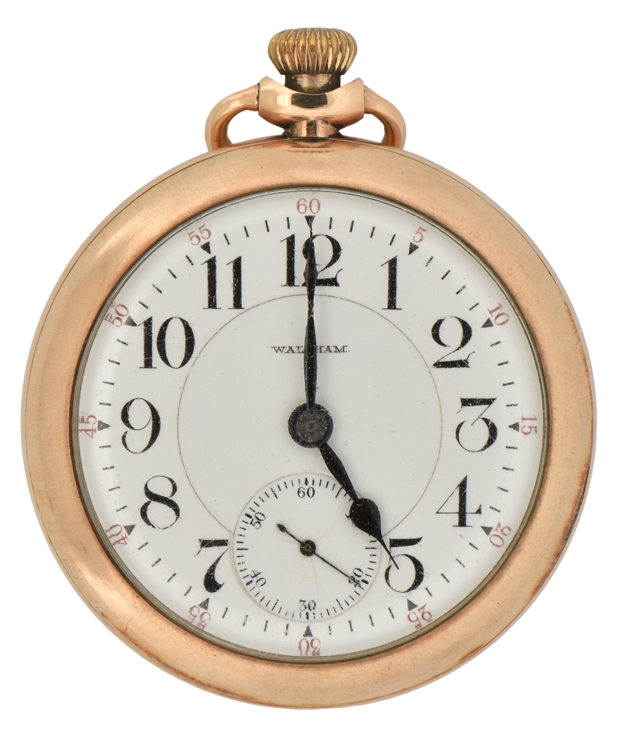 Two Gold-Filled Open Face Pocket Watches 