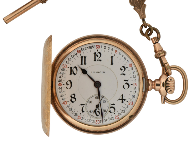 Illinois Hunter Case Pocket Watch 