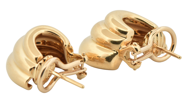 18K Yellow Gold Turi Earrings