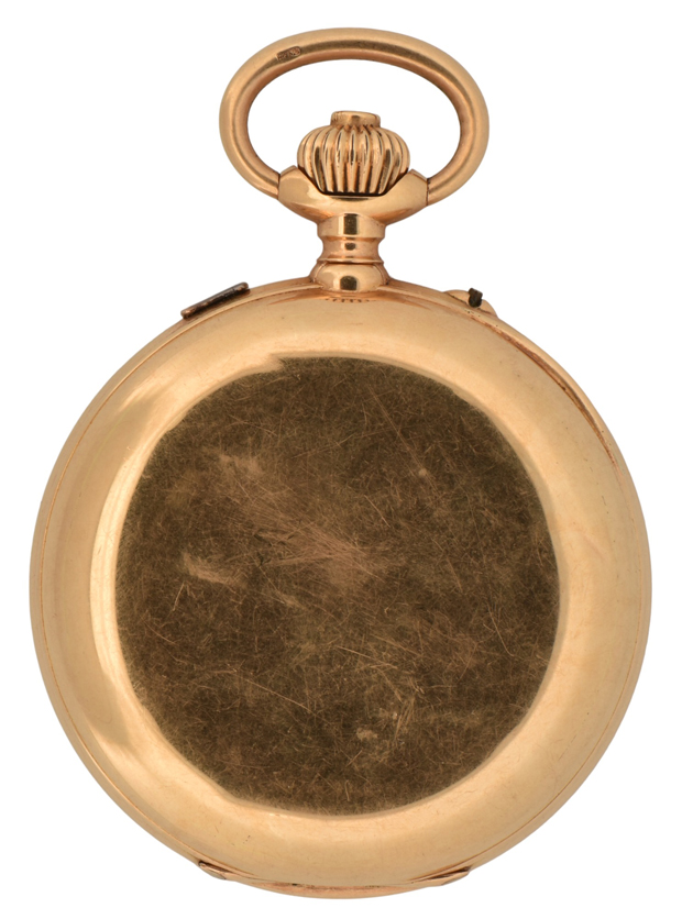 18K Yellow Gold Pocket Watch 