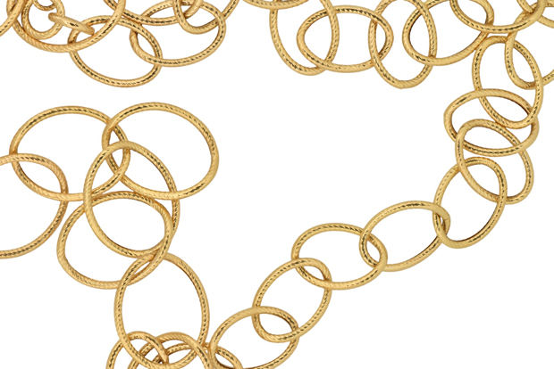14K Yellow Gold Link Necklace