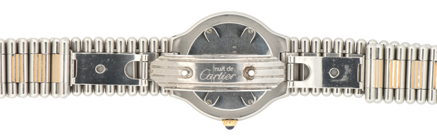 Must de Cartier Bordeaux Ladies Wrist Watch 