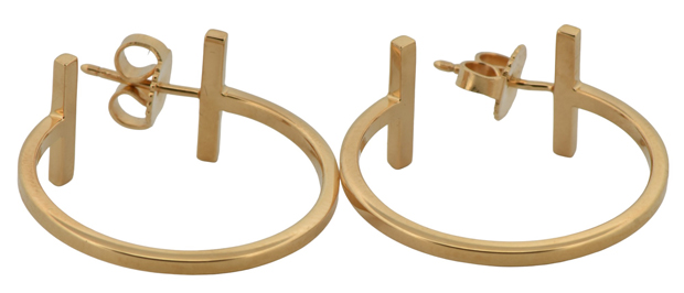 18K Yellow Gold Tiffany and Co. Earrings