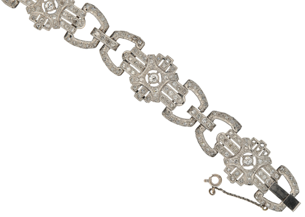 Platinum Diamond Bracelet 