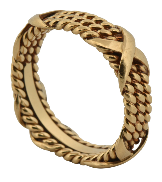 18K Yellow Gold Tiffany & Co. Band 