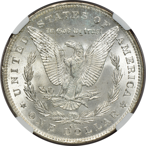 1891-CC Spitting Eagle VAM-3 NGC MS-63