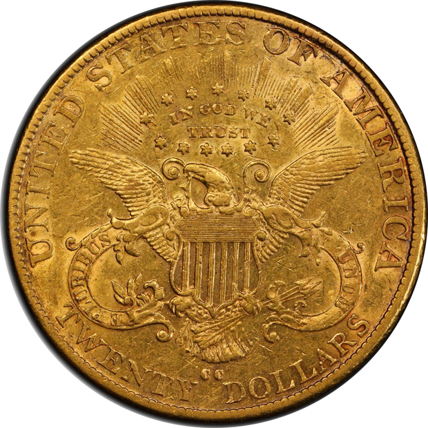 1890-CC PCGS AU-50
