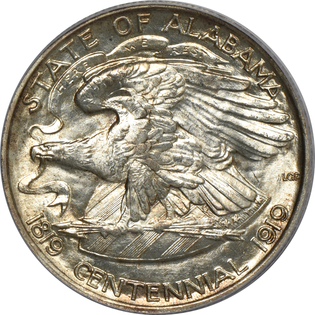 1921 Alabama 2X2 PCGS MS-65