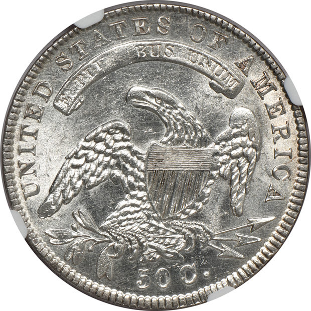 1834 Small Date, Small Letters NGC MS-61