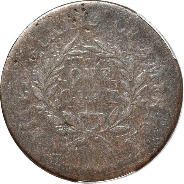 1793 Wreath Lettered Edge S-11c PCGS G-4
