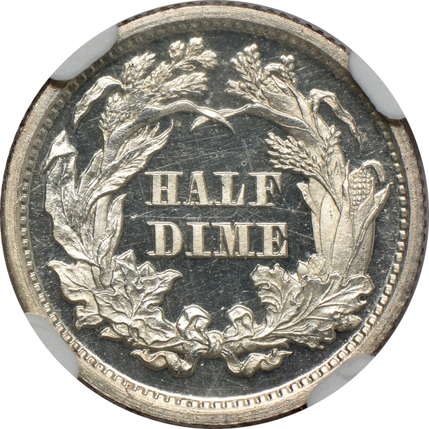 1869 NGC PR-65 CAMEO
