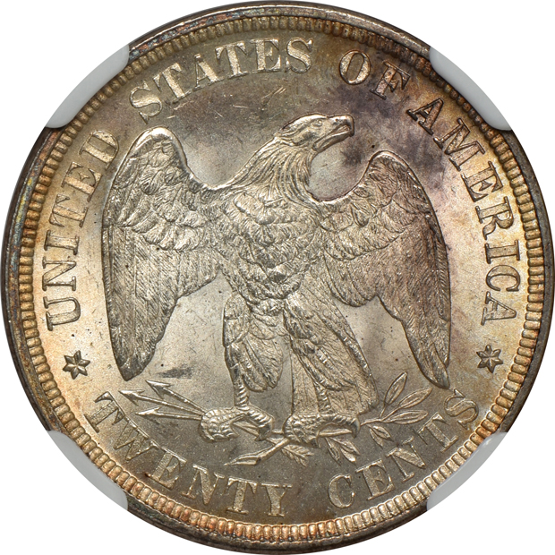 1876 NGC MS-65