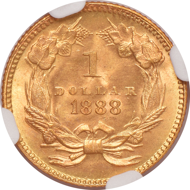 1888 NGC MS-66 CAC