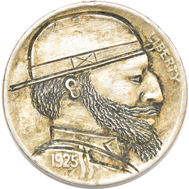Three hobo nickels