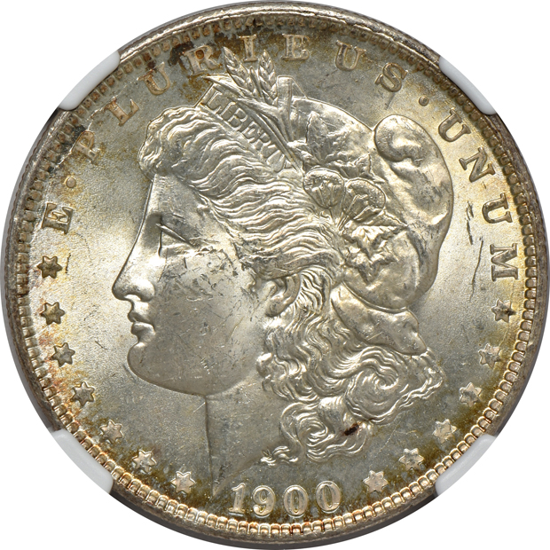 1900-O/CC NGC MS-63