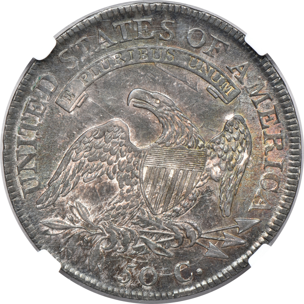 1811 Large 8 NGC MS-63