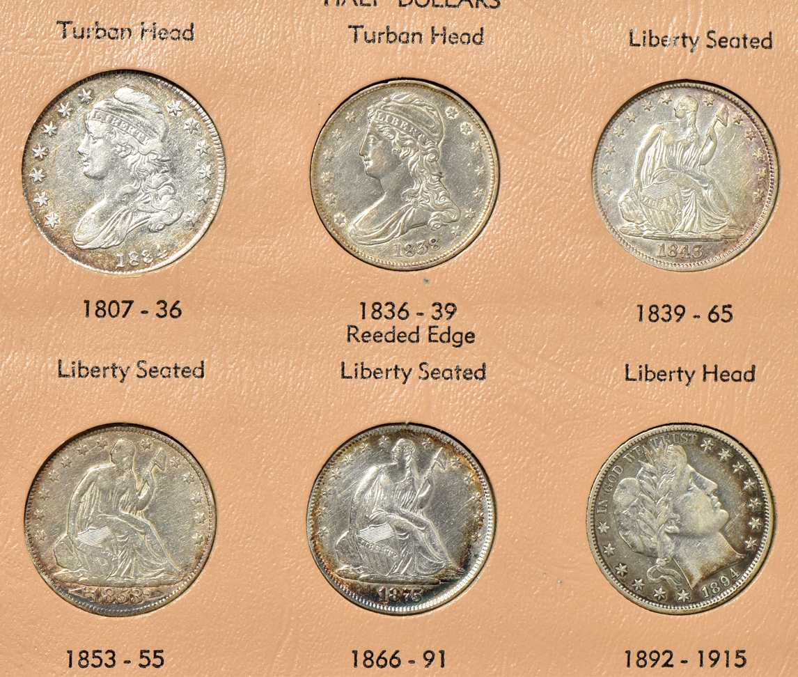 United States type set in a complete Dansco 7070 album