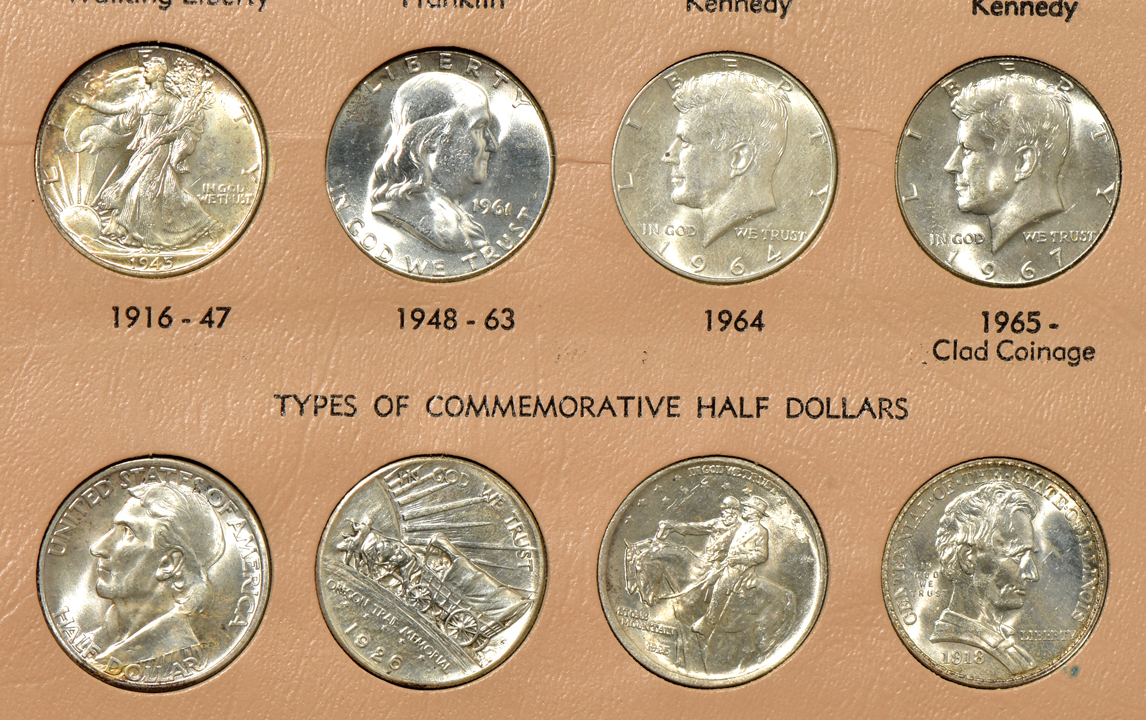 United States type set in a complete Dansco 7070 album
