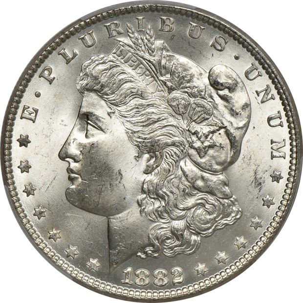Two 1882 PCGS MS-65