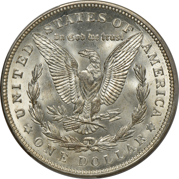 Two 1921-D Morgan PCGS MS-64 CAC