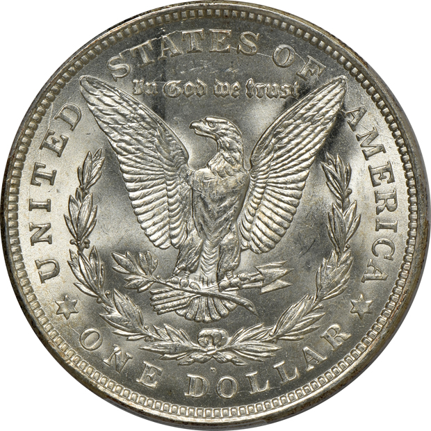 Two 1921-D Morgan PCGS MS-64 CAC