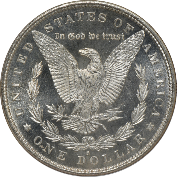 1878 8TF MS-62 Star CAC, and an 1879-S MS-65 PL, both NGC