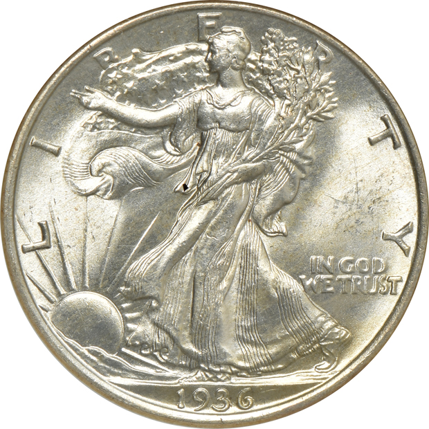 1934 PCGS MS-65+, and a 1936 NGC MS-65