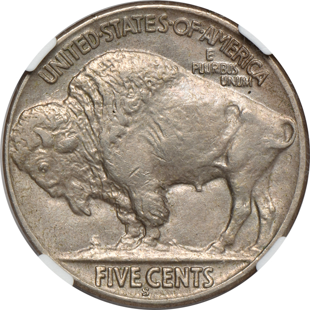 1927-S NGC AU-58