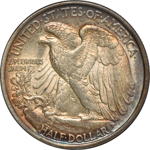 1918-D UNC/scratch