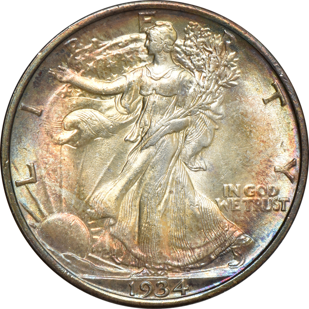 1934, 1934-D, and 1934-S, and UNC