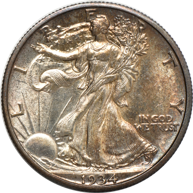 1934, 1934-D, and 1934-S, and UNC