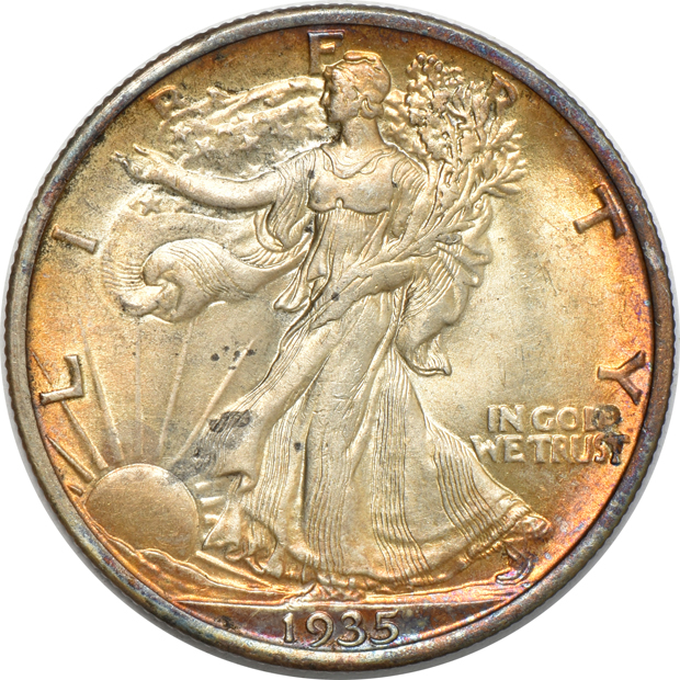 1935, 1935-D, and 1935-S, all UNC